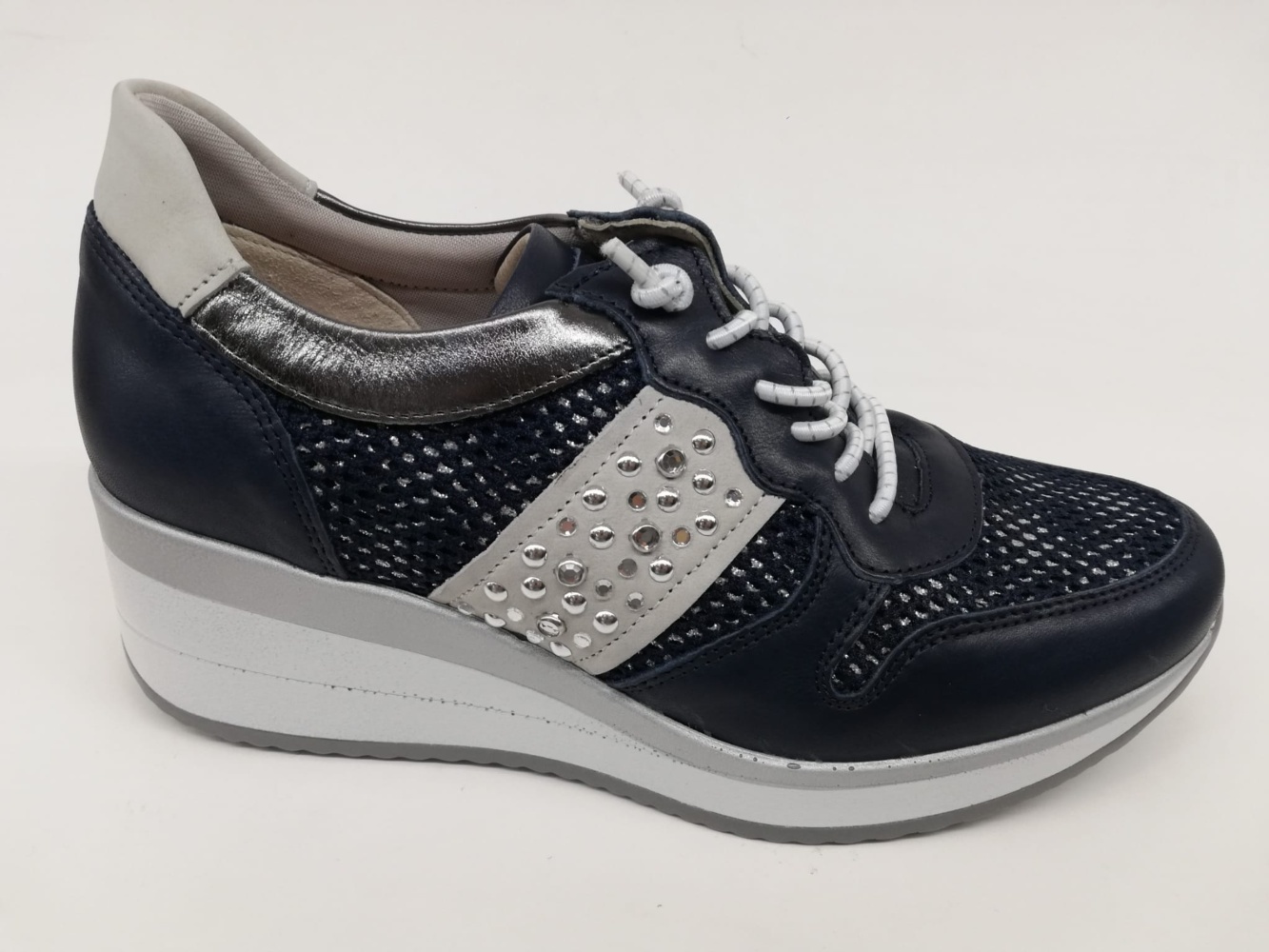 Zapato Casual Mujer Fluchos 723 Azul Marino