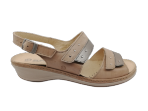 Sandalia Mujer Suave 3034 Taupe