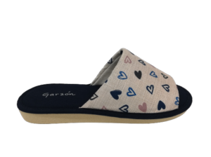 Zapatilla Casa Mujer Garzón P400.189 Azul Marino