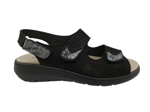 Sandalia Mujer Pinoso's 7478 Negro
