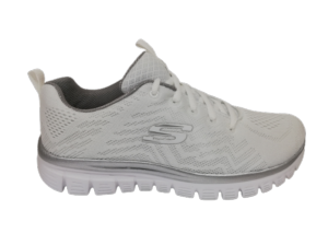 Deportivo Mujer Skechers 12615 Blanco