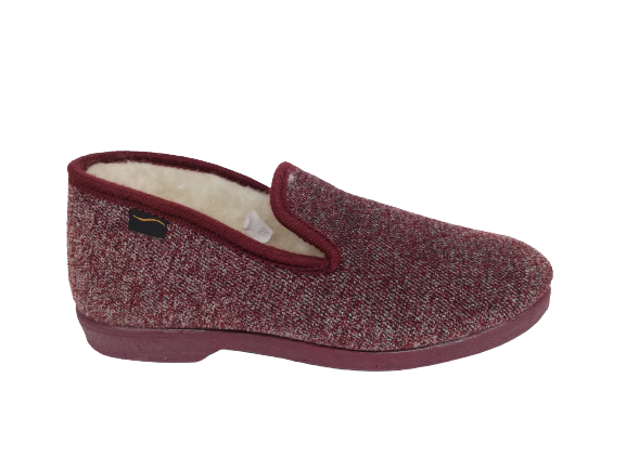 Zapatilla Casa Mujer Doctor Cutillas 346 Burdeos