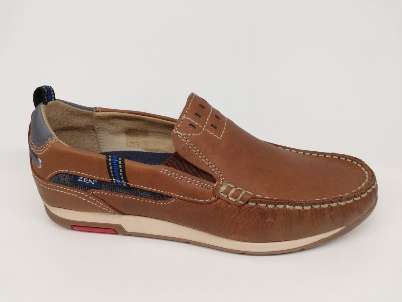 Zapato Casual Hombre Zen 7778 Marrón