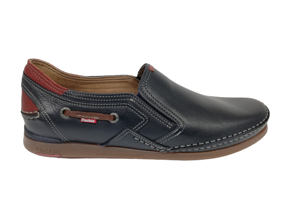 Zapato Hombre Fluchos 9883 Azul Marino