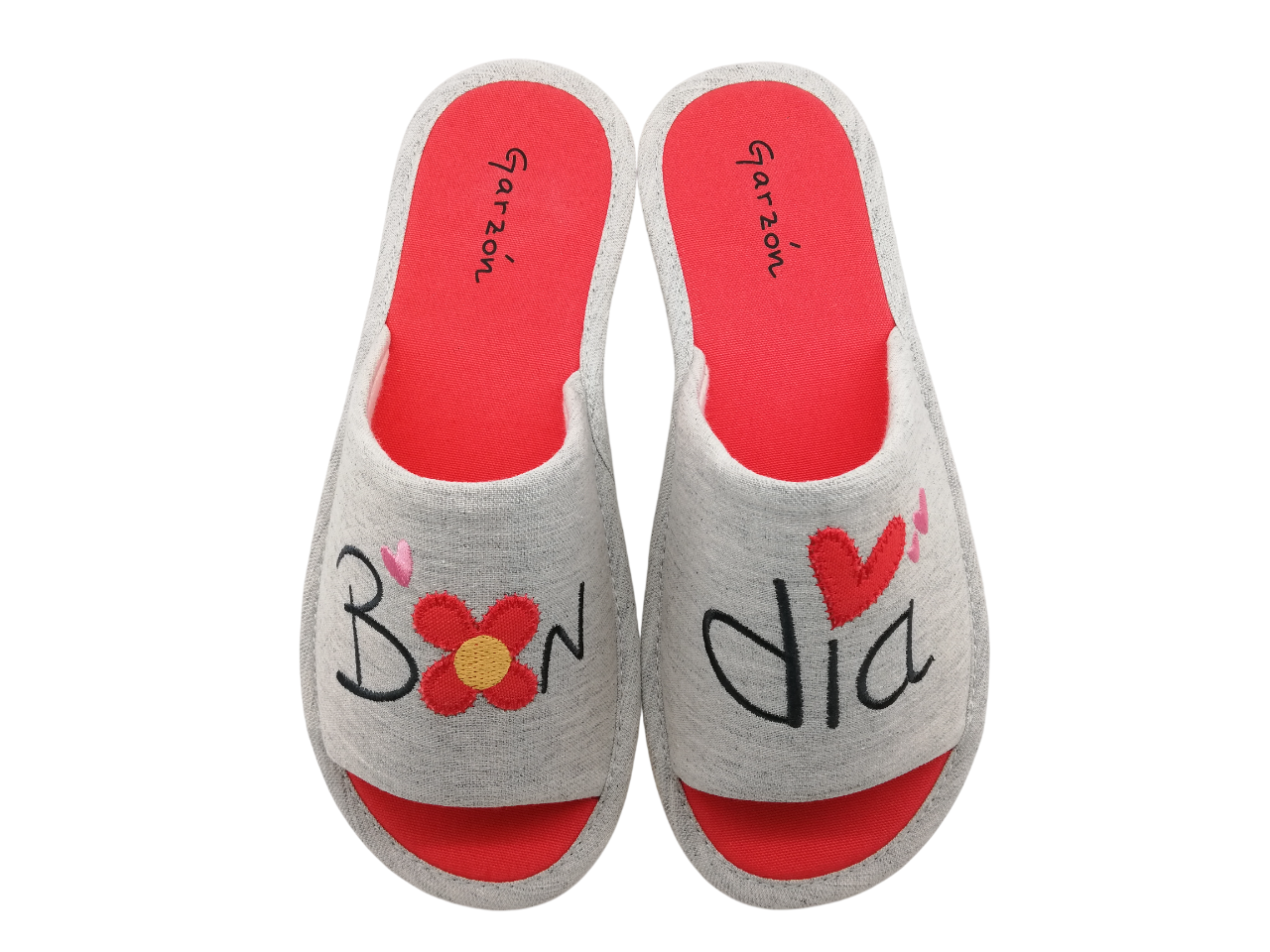 Zapatilla Casa Mujer Garzón P416.119 Gris