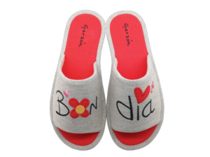 Zapatilla Casa Mujer Garzón P416.119 Gris