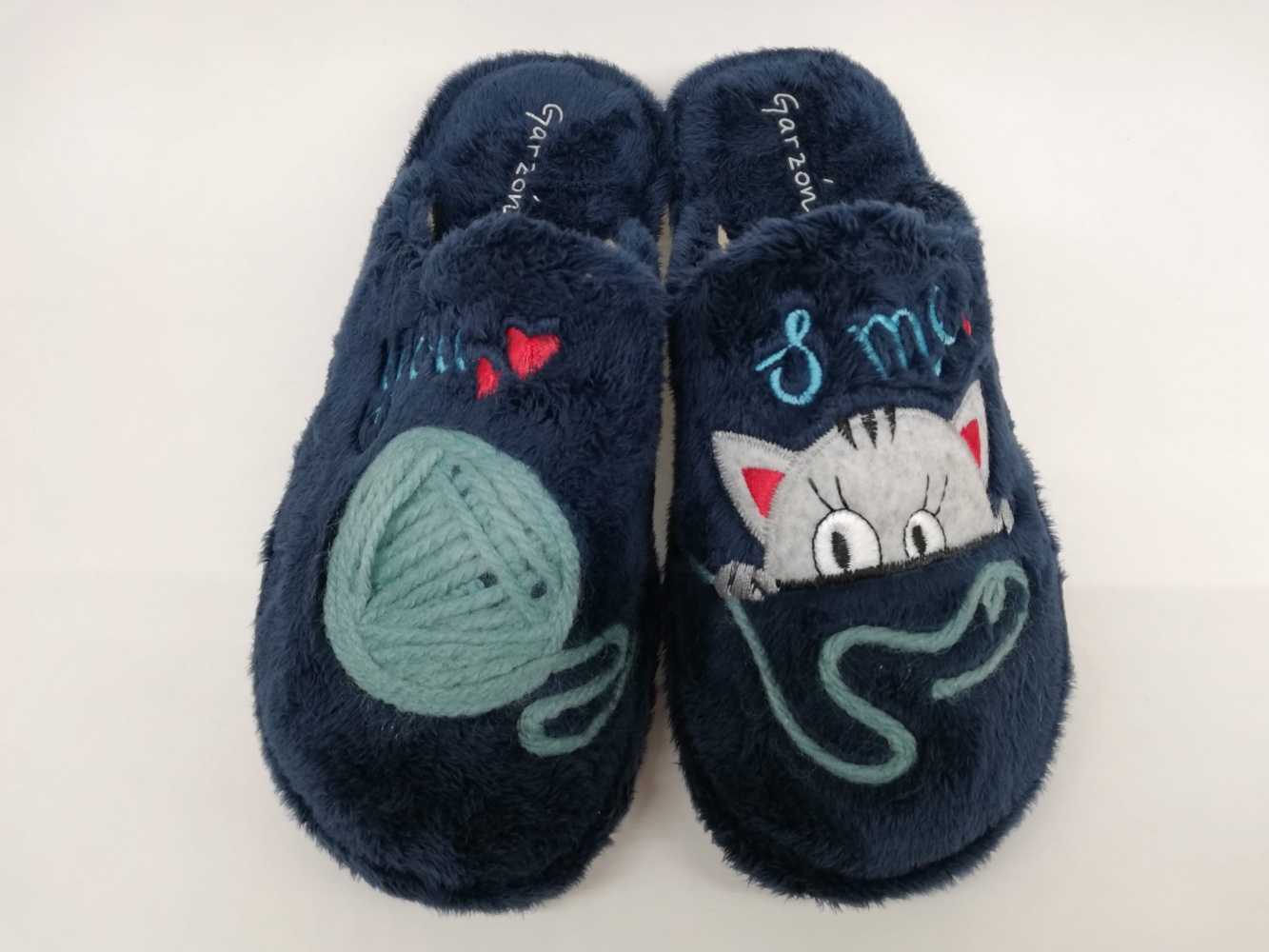 Zapatilla Casa Mujer Garzón P247.275 Azul Marino