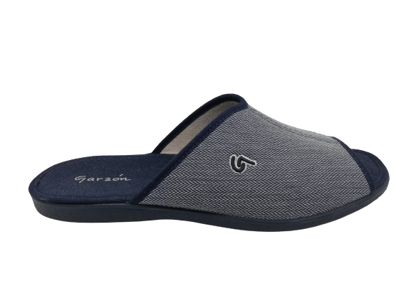 Zapatilla Casa Hombre Garzón 6971.091 Azul Marino