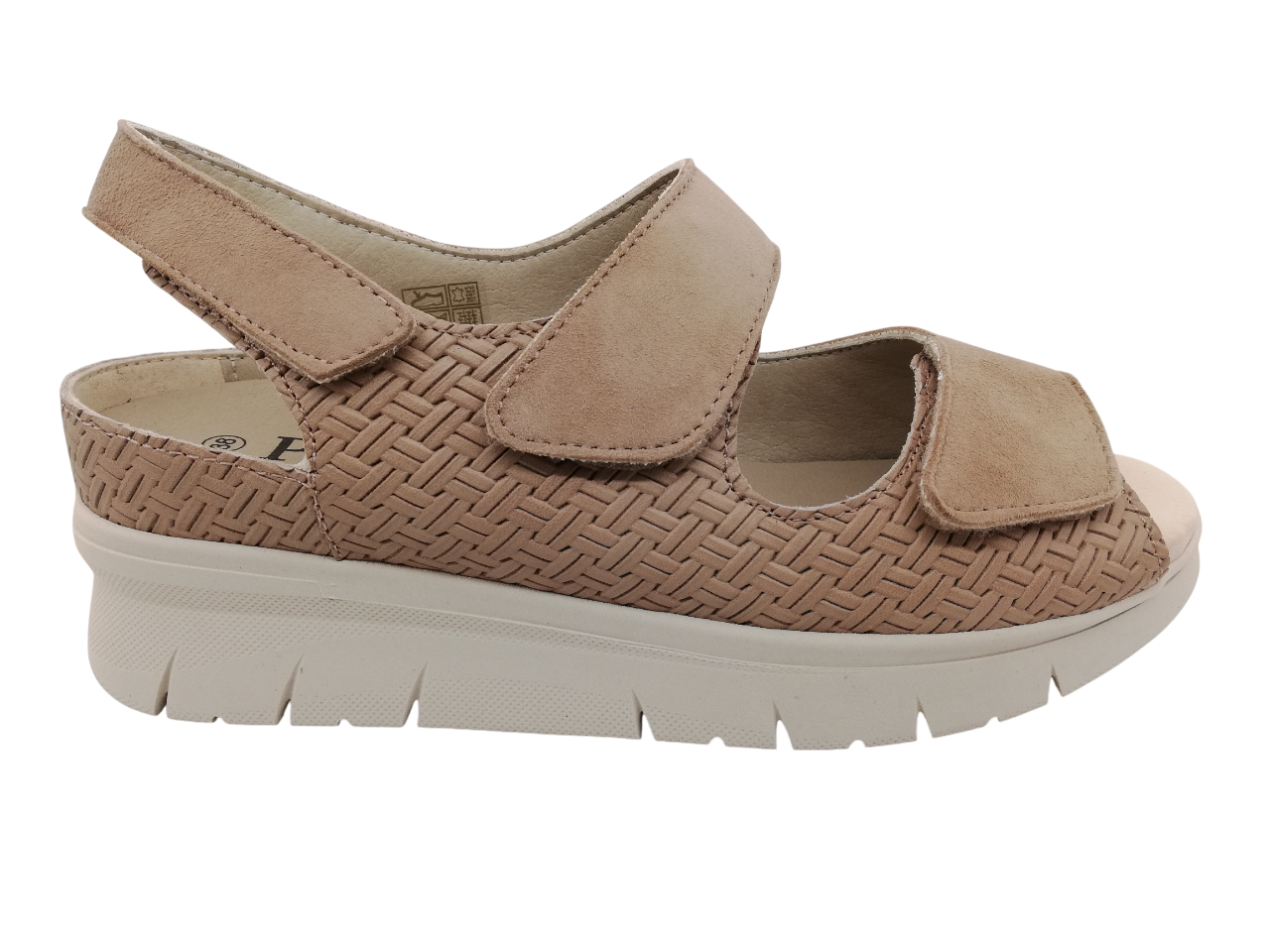 Sandalia Mujer Pinoso's 8192GOMA Taupe