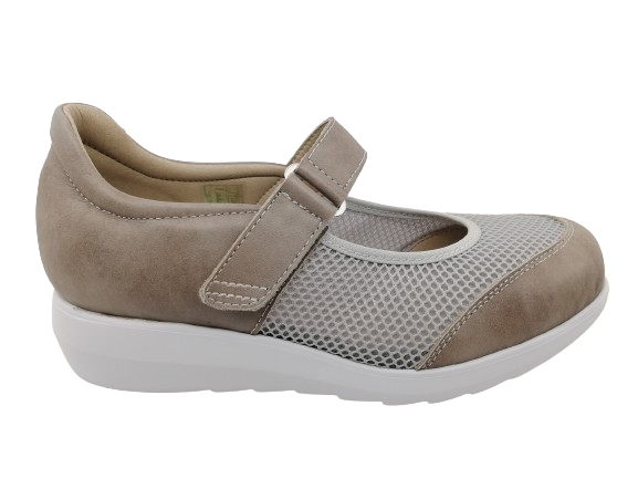 Zapato Mujer Pinoso's 7632-G-REJILLA Gris