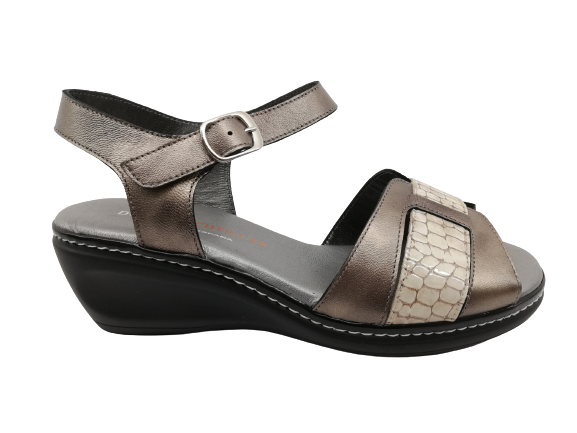 Sandalia Mujer Doctor Cutillas 32151 Plomo