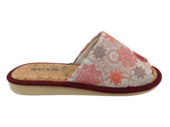 Zapatilla Casa Mujer Garzón P400.188 Burdeos