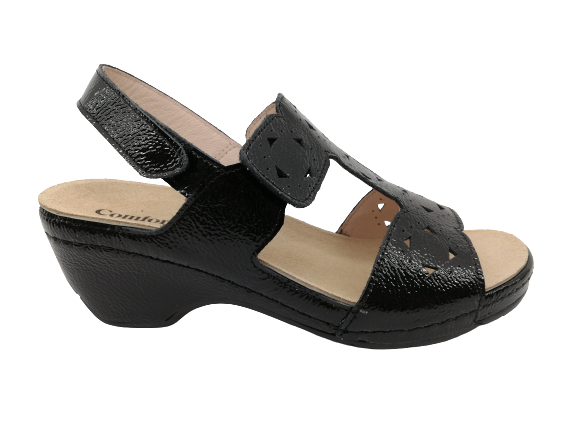 Sandalia Mujer Confort Class 864 Negro