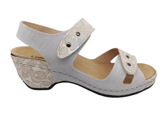 Sandalia Mujer Confort Class 833 Blanco