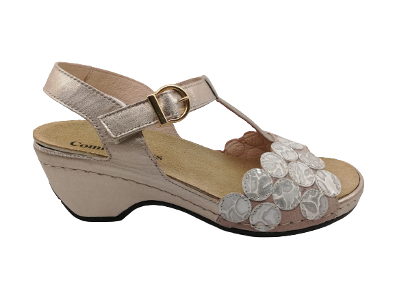 Sandalia Mujer Confort Class 832 Beige