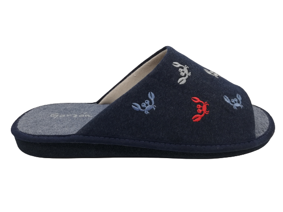 Zapatilla Casa Hombre Garzón P391.127 Azul Marino