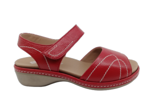 Sandalia Mujer Piesanto 230801 Rojo