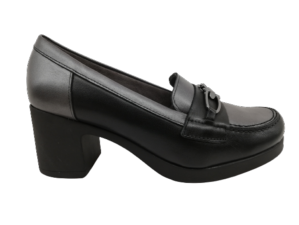 Zapato Mujer Pitillos 3700 Negro-Gris - Ítem