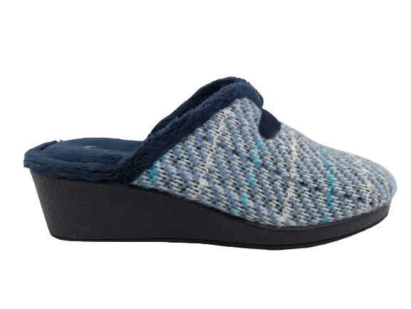 Zapatilla Casa Mujer Garzón 175.468 Azul Marino