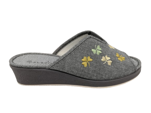 Zapatilla Casa Mujer Garzón 1891.119 Gris