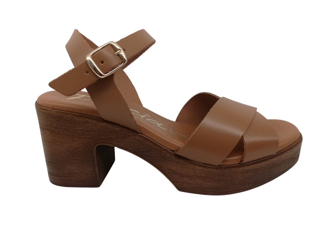 Sandalia Mujer Fresia 412 Cuero