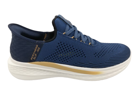 Deportivo Hombre Skechers 210810 Azul Marino