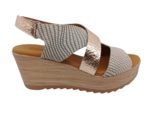 Sandalia Mujer Sergiotti S47-675 Natural