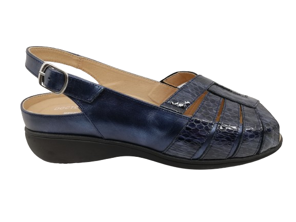 Sandalia Mujer Doctor Cutillas 53712 Azul Marino