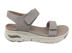 Sandalia Mujer Skechers 119247 Taupe