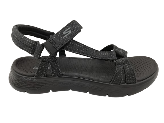 Sandalia Mujer Skechers 141451 Negro