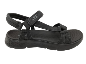 Sandalia Mujer Skechers 141451 Negro