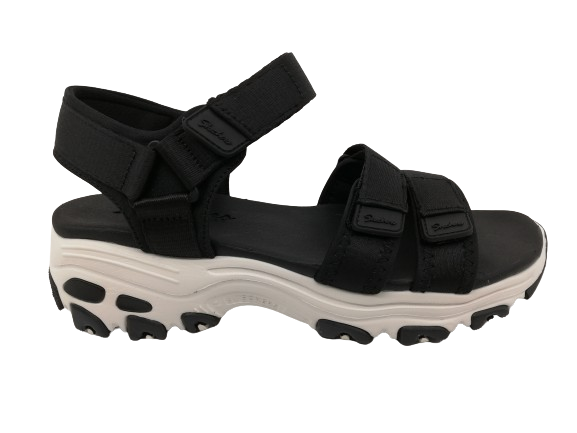 Sandalia Mujer Skechers 31514 Negro