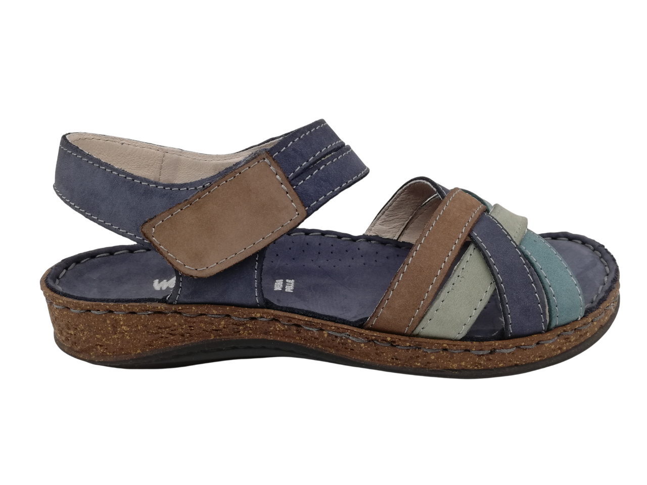 Sandalia Mujer Walk&Fly 43170 Azul Marino