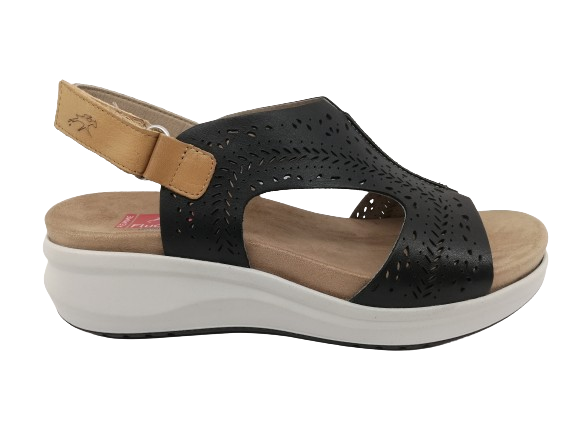 Sandalia Mujer Fluchos F1481 Negro