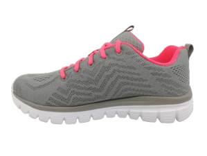 Deportivo Mujer Skechers 12615 Gris-Rosa - Ítem1