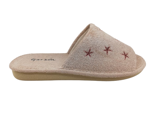 Zapatilla Casa Mujer Garzón P422.111 Beige