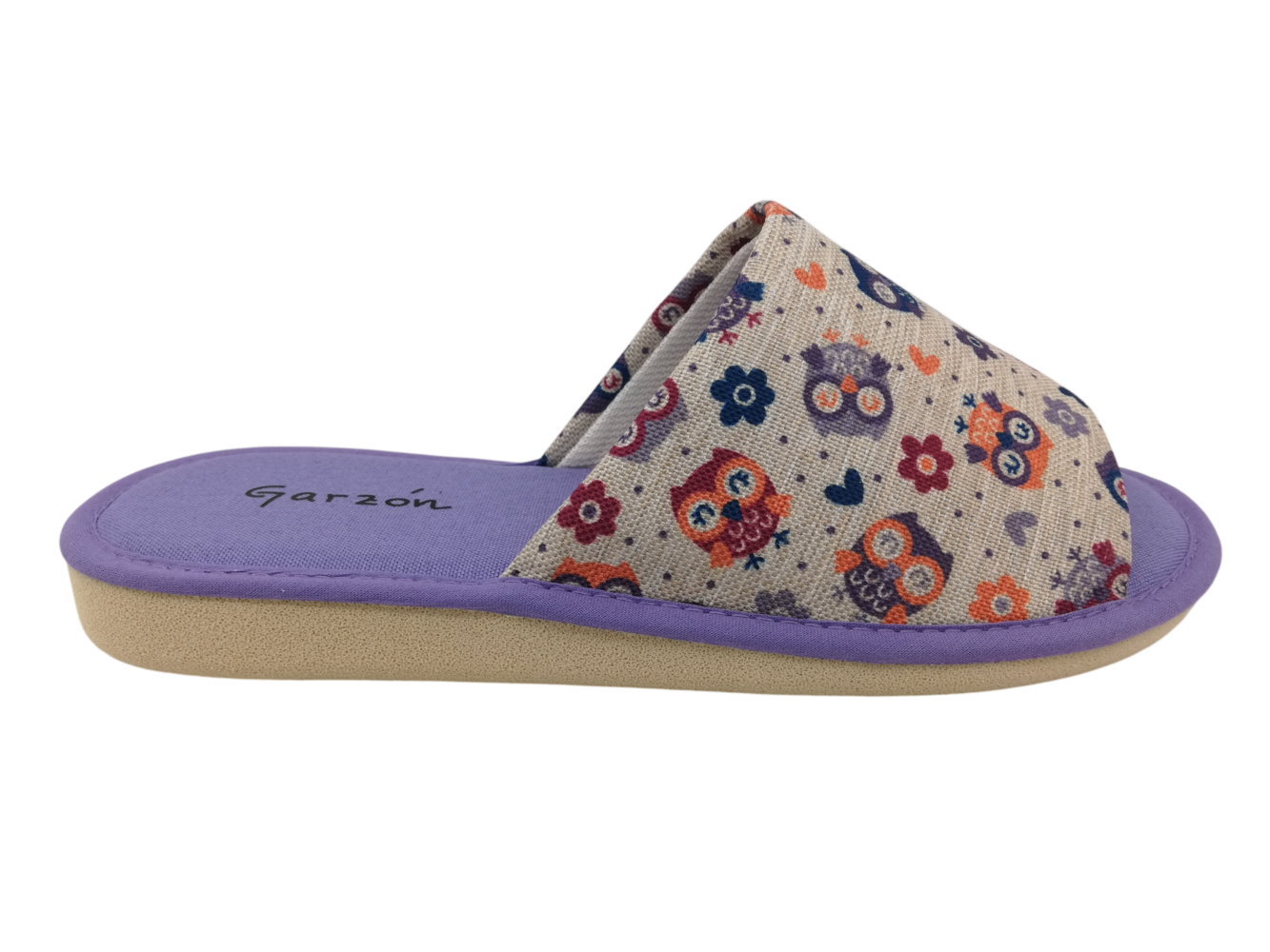 Zapatilla Casa Mujer Garzón P400.187 Morado