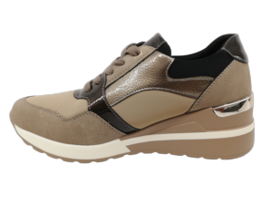 Zapato Casual Mujer D'Angela 27510 Taupe - Ítem1