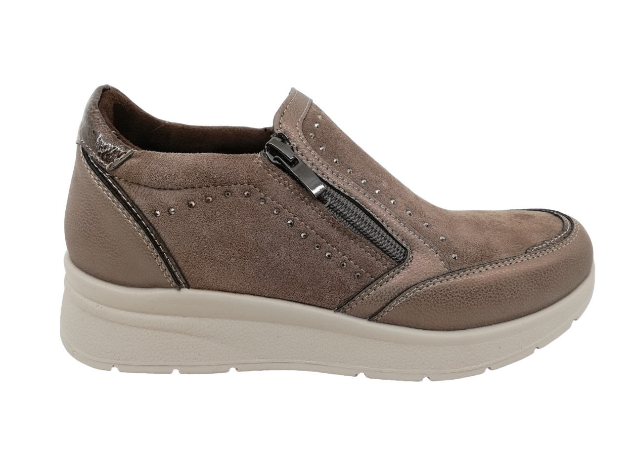 Zapato Casual Mujer Amarpies 29351 Taupe