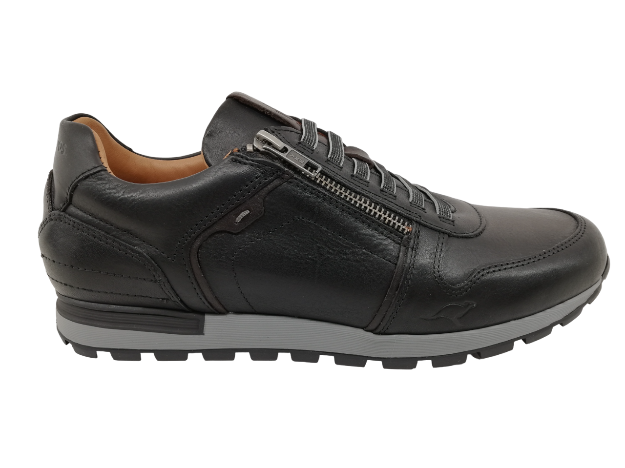 Zapato Casual Hombre Kangaroos 636-11 Negro