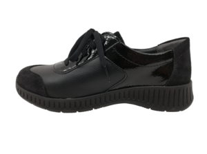 Zapato Casual Mujer Suave 3302 Negro-Negro - Ítem1