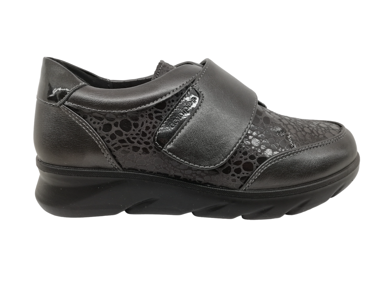 Zapato Casual Mujer Amarpies 27084 Plomo