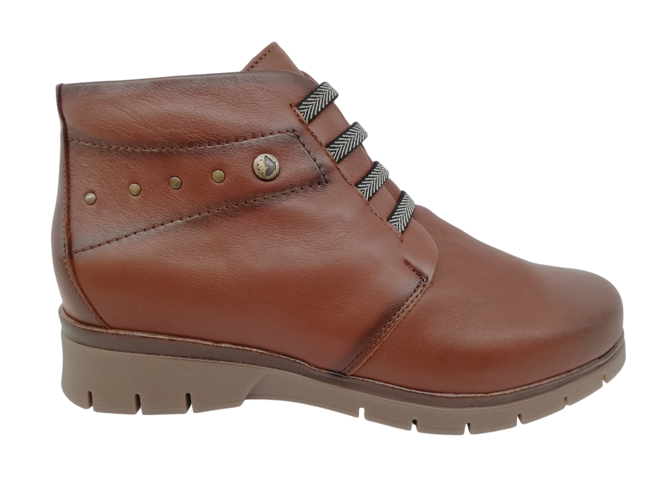 Botín Casual Mujer Valeria's 1501 Cuero