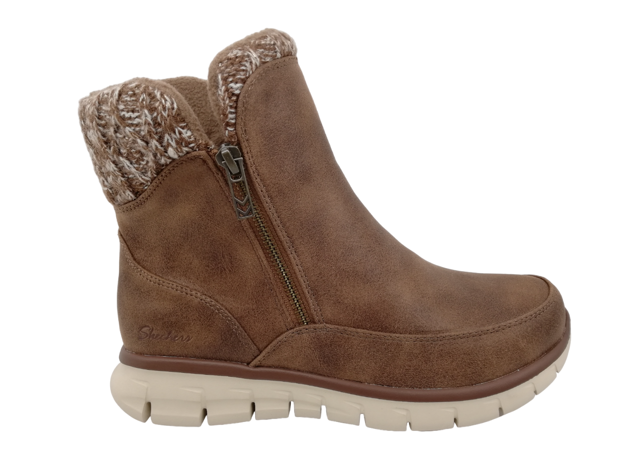 Botín Casual Mujer Skechers 167941 Cuero