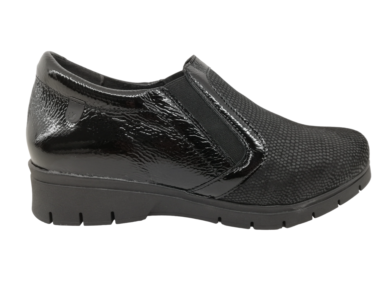 Zapato Abotinado Mujer Valeria's 1512 Negro
