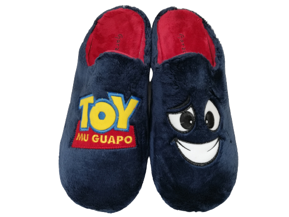 Zapatilla Casa Hombre Garzón 8338.275 Azul Marino