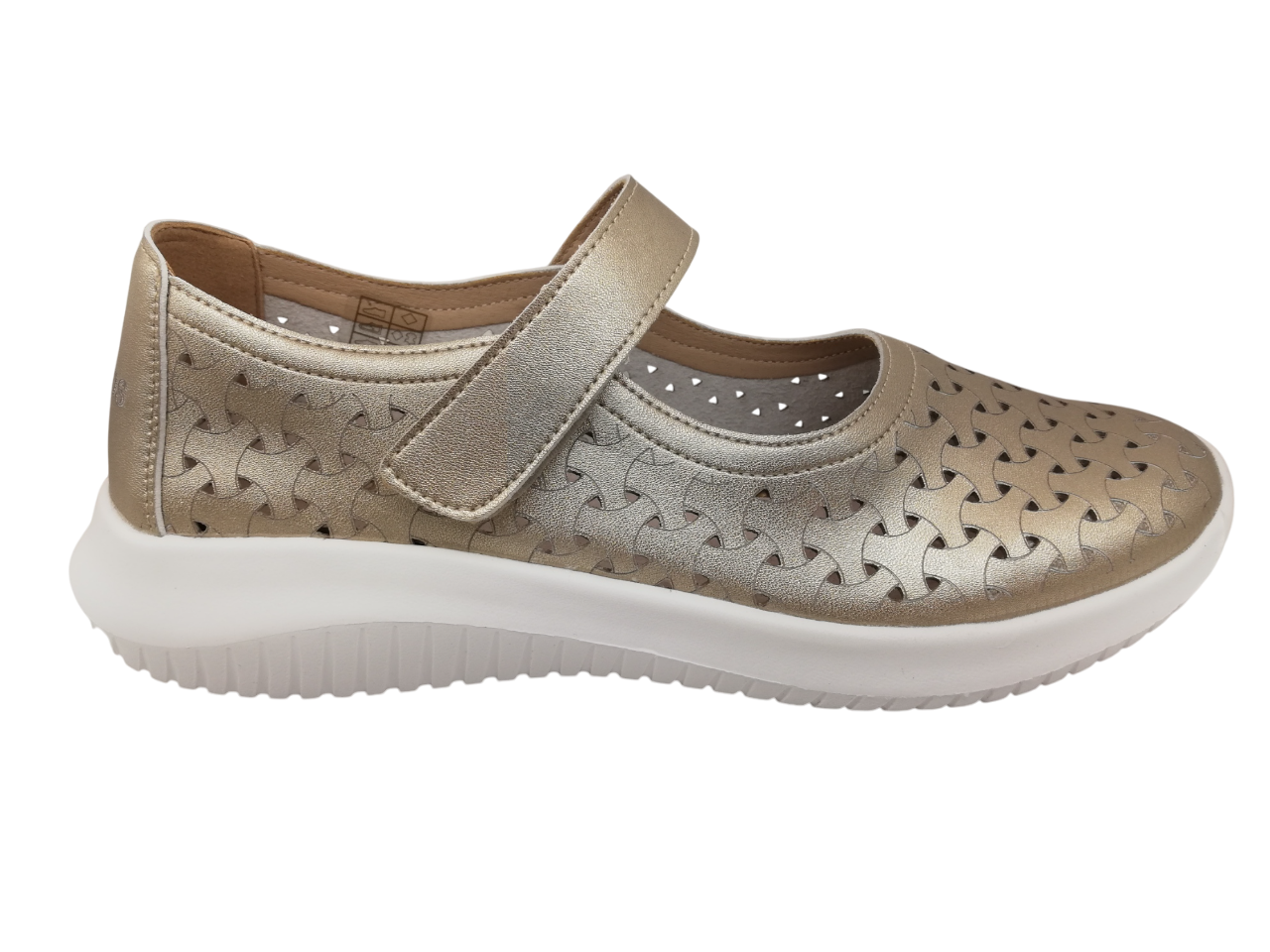 Zapato Casual Mujer Eoligeros ISA Platino