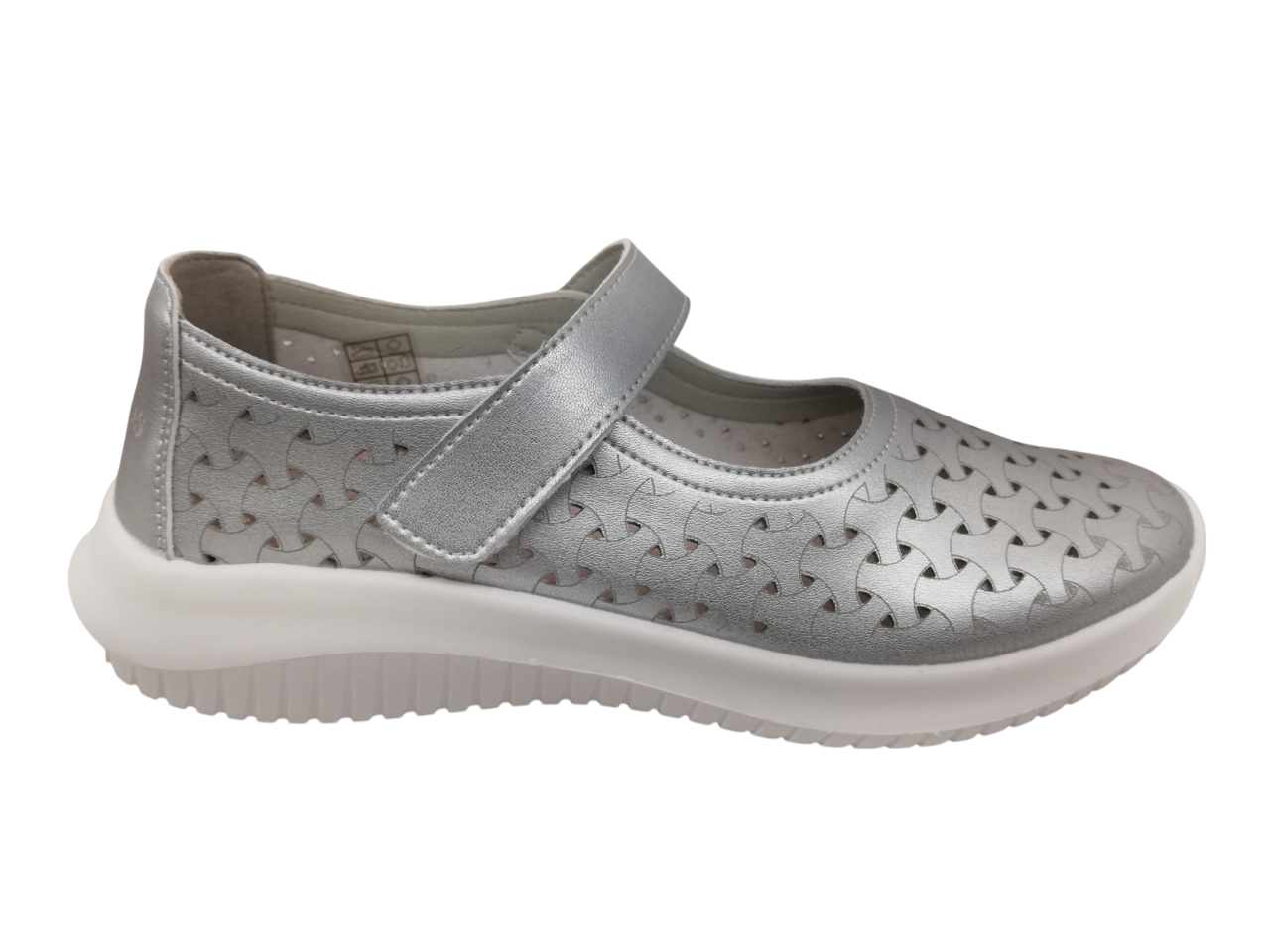 Zapato Casual Mujer Eoligeros ISA Plata
