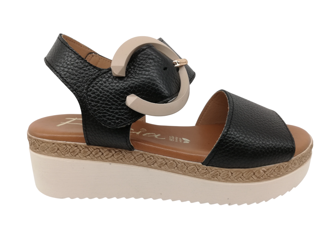 Sandalia Mujer Fresia 423 Negro