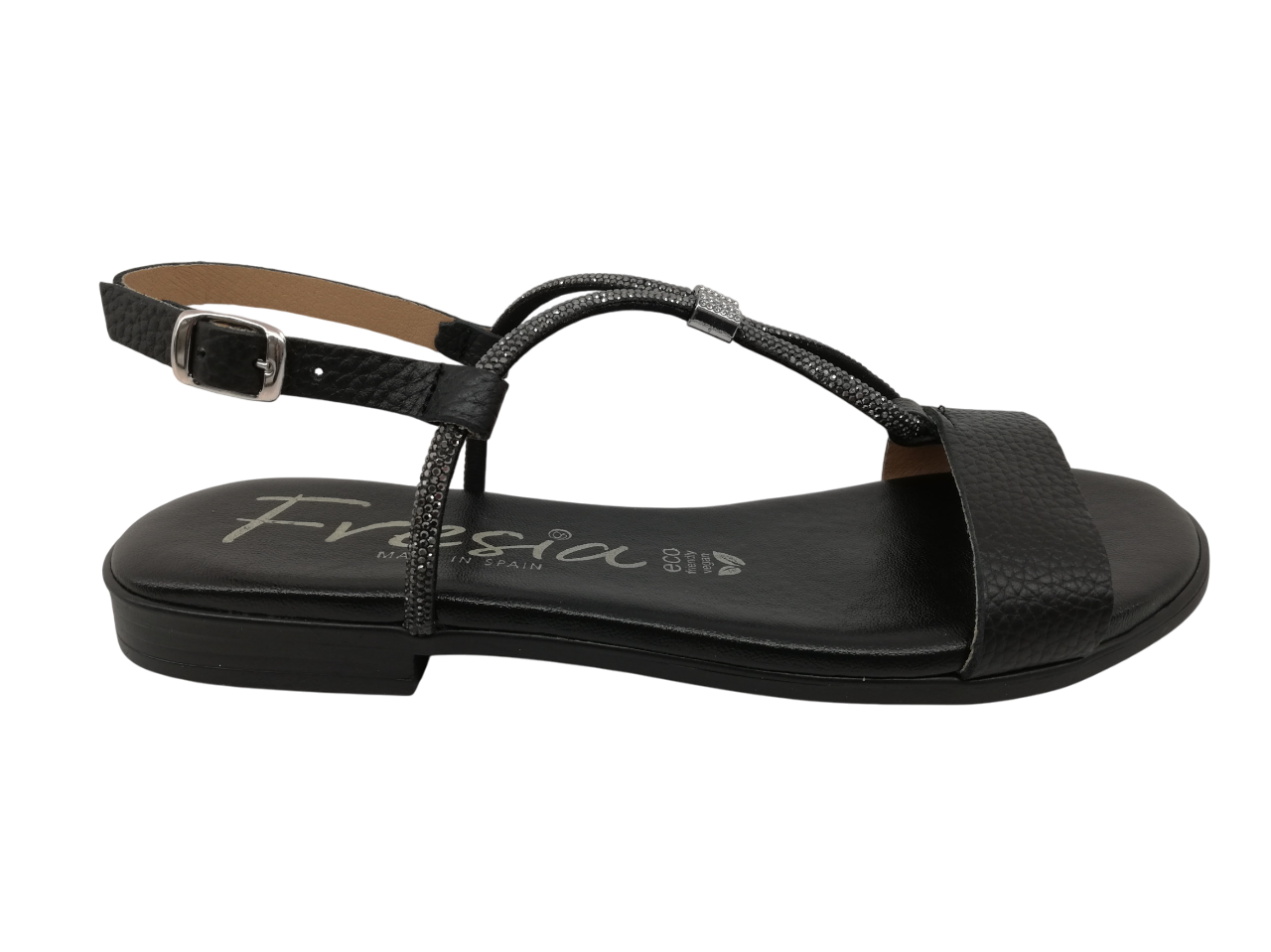 Sandalia Mujer Fresia 456 Negro